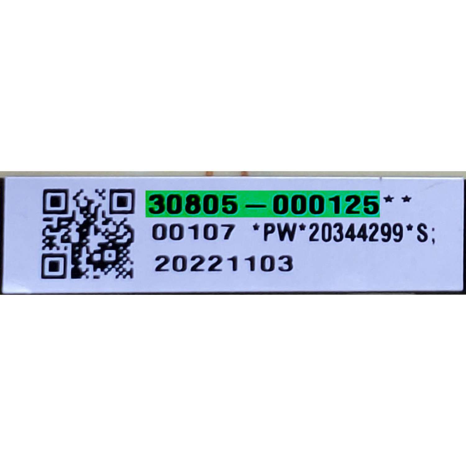 FUENTE PARA TV TCL / NUMERO DE PARTE 30805-000125 / 40-P40XWL-PWE1ZG / 00109 / 20221103 / 11601-500072 / MODELO 75S555 - Imagen 3